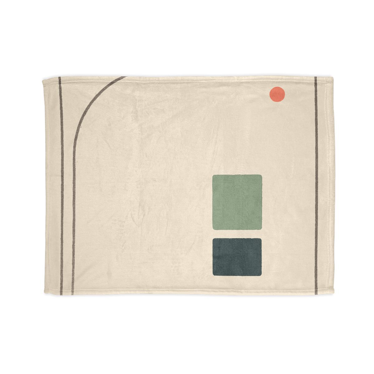 Open Frame With Sliding Arc stylish throw blankets