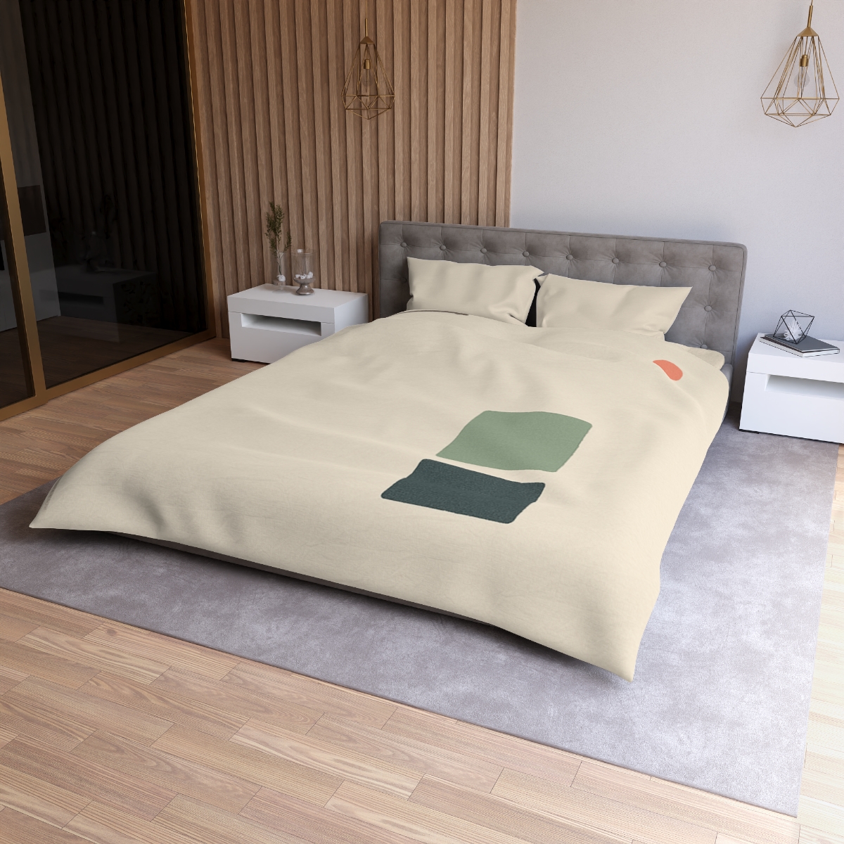 Open Frame With Sliding Arc stylish duvet covers