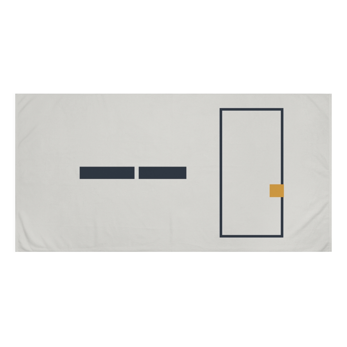 Open Frame With Split Column trendy hand towels