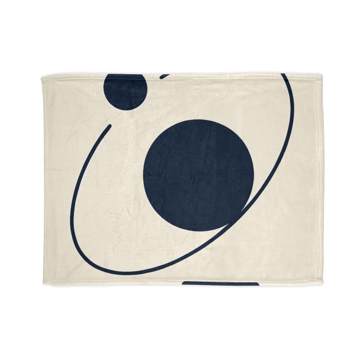 Orbit Arc And Twin Discs designer printed blankets