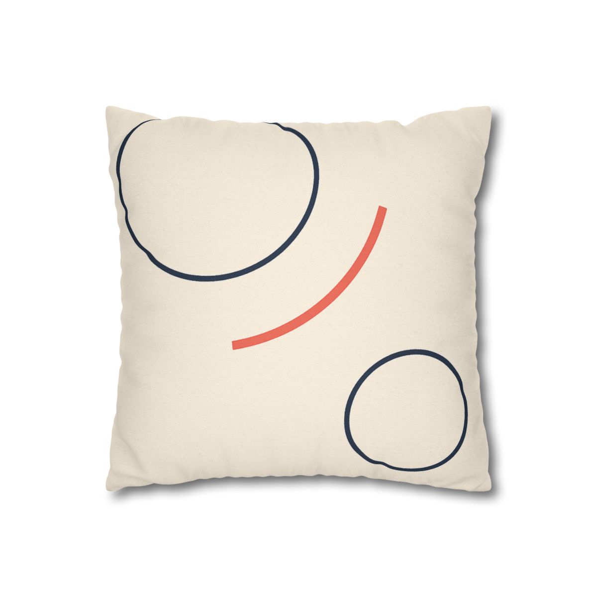 Orbit Gap Circle Pair custom pillow cases