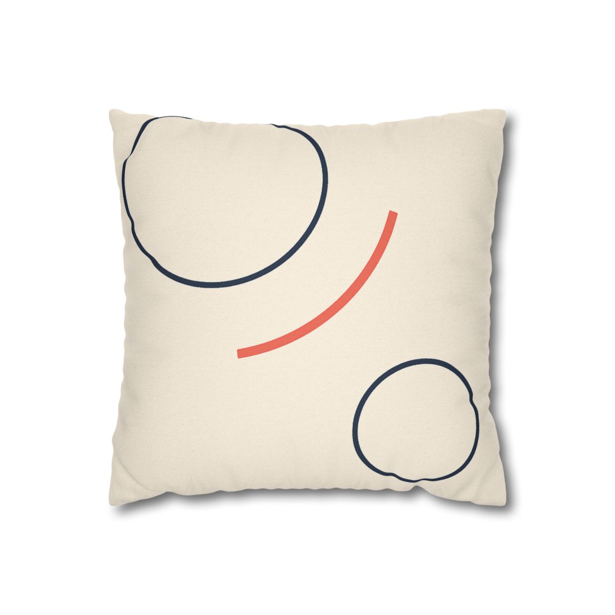 Orbit Gap Circle Pair custom pillow cases