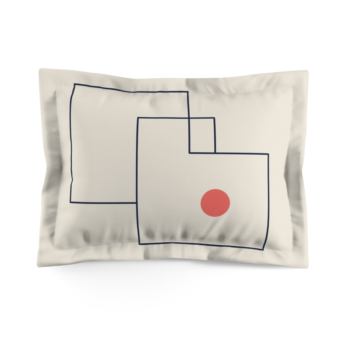 Orbit Gap Rectangles trendy accent pillows