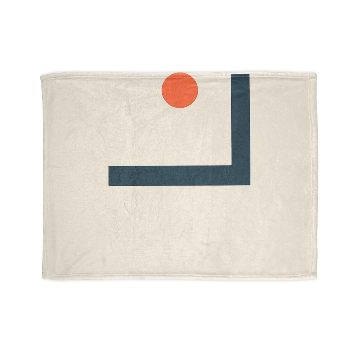 Orbit Gap Rectangles designer printed blankets