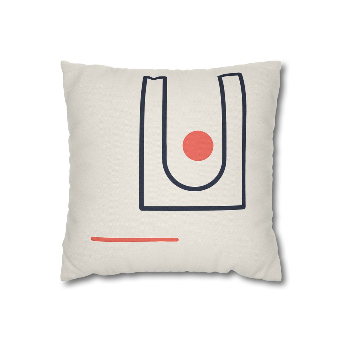 Orbit Gap Rectangles designer print pillow cases