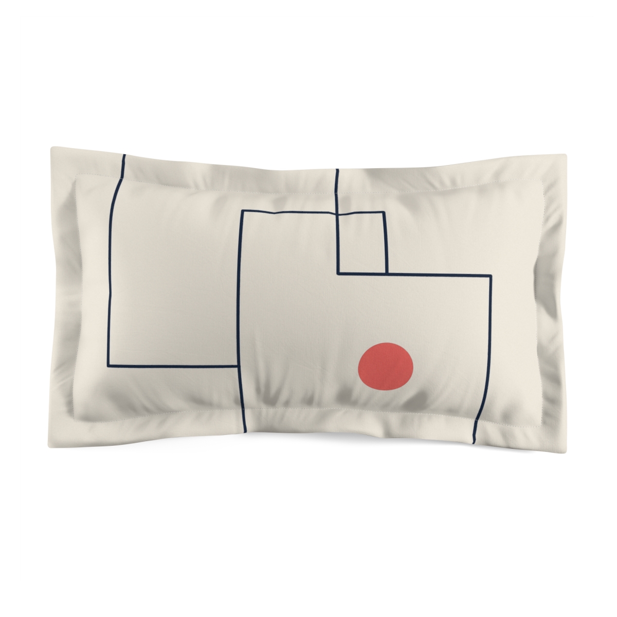 Orbit Gap Rectangles trendy accent pillows