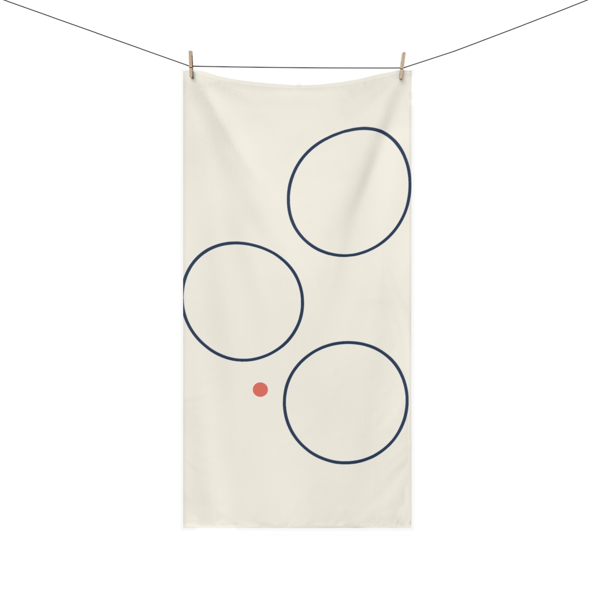 Orbit Gap Triplet trendy hand towels