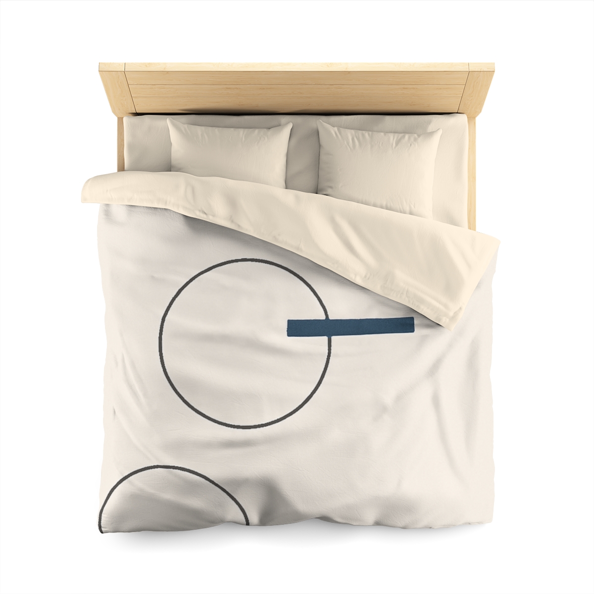 Orbit Gap Triptych custom duvets