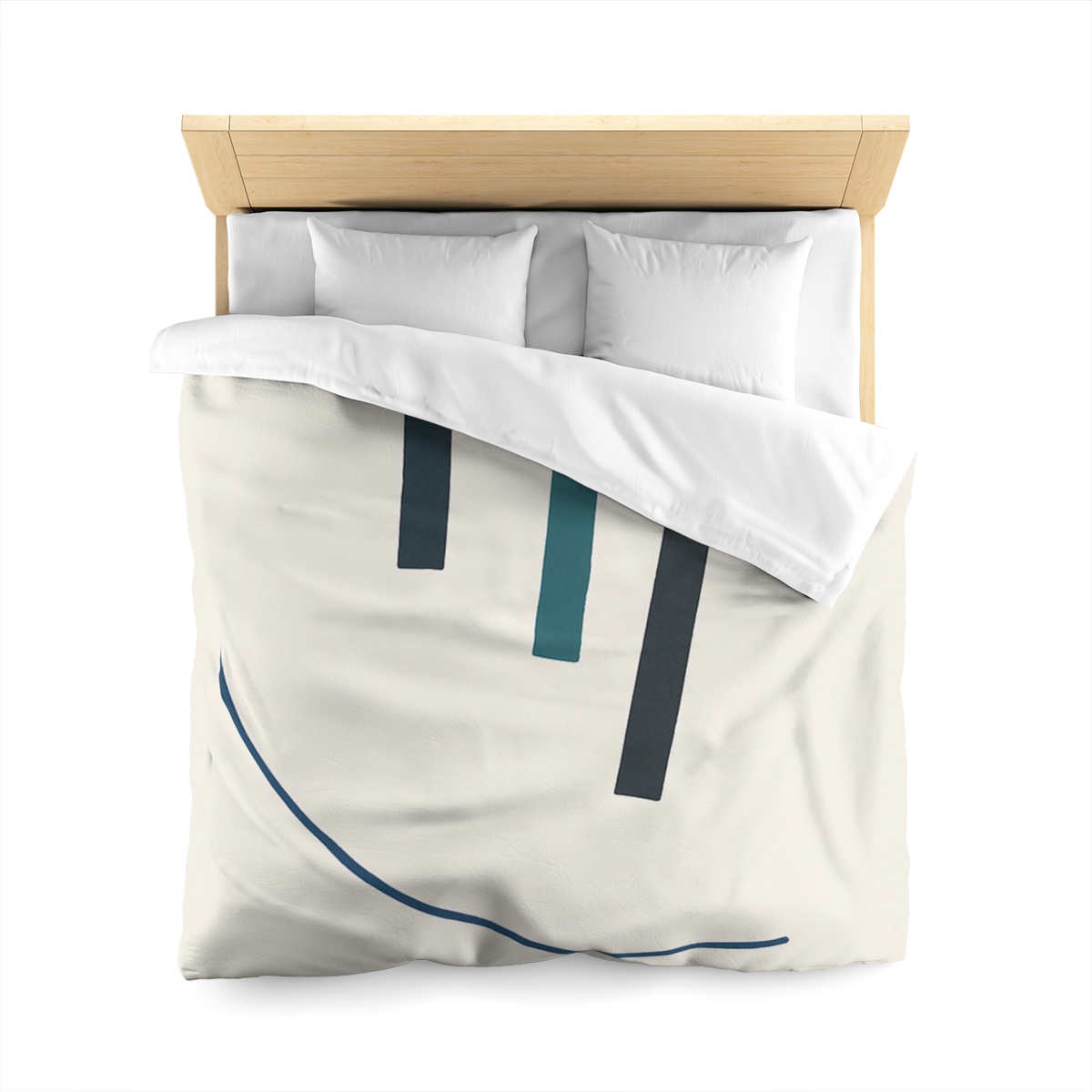 Orbit Pause Rectangles unique patterned duvets