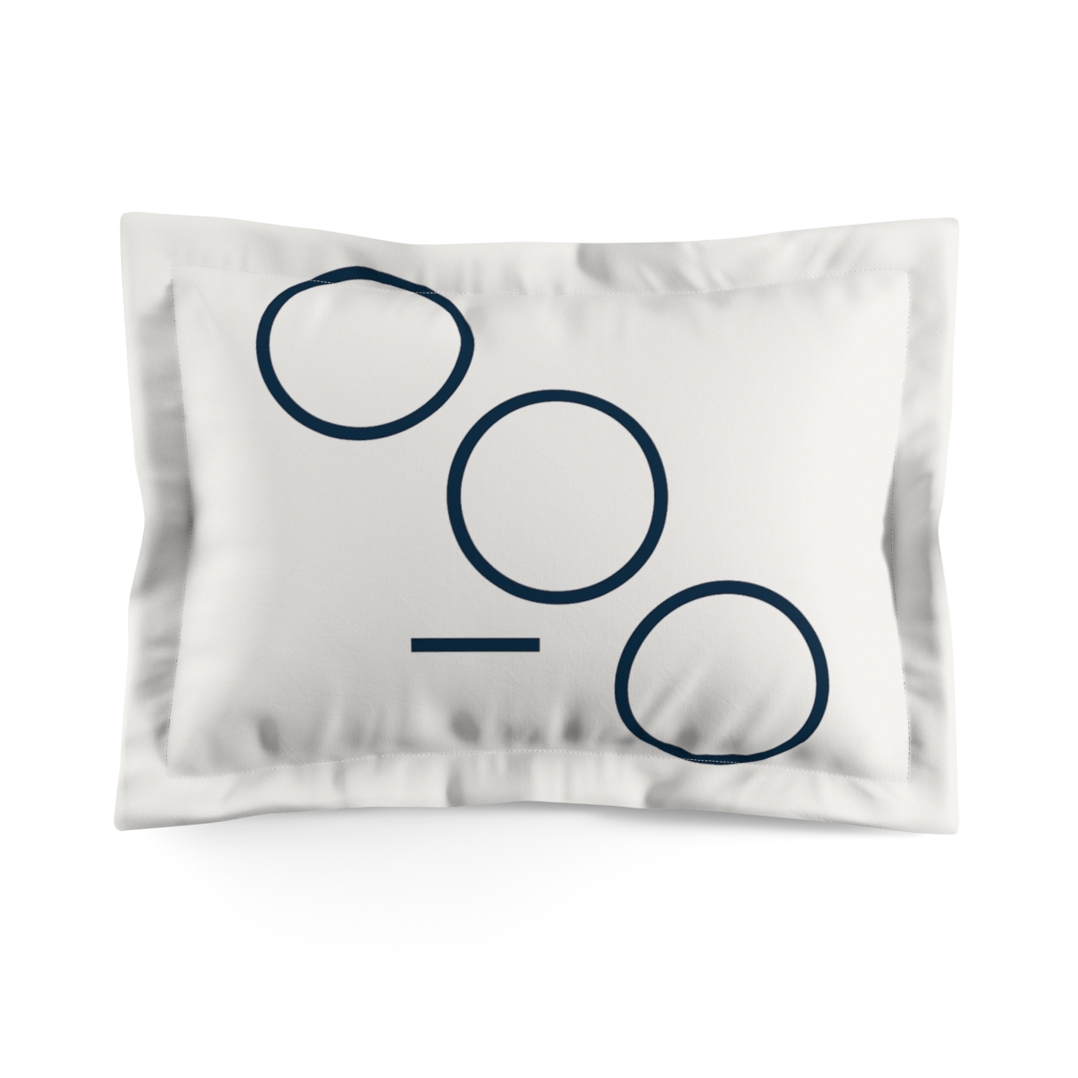 Orbit Pause Triptych designer printed pillows