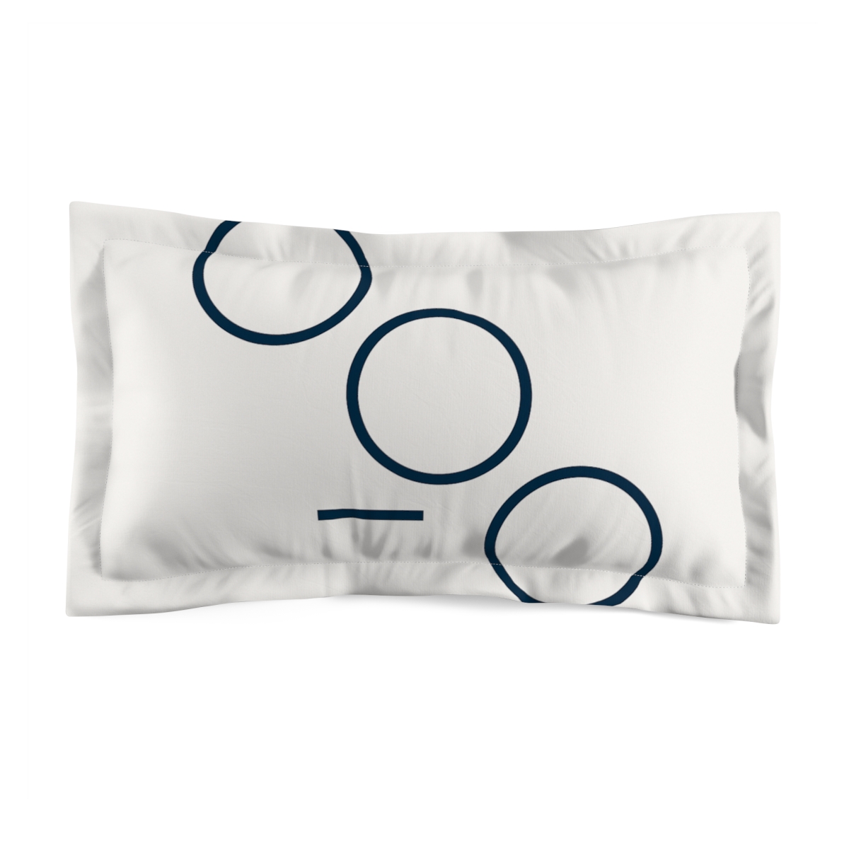 Orbit Pause Triptych designer printed pillows