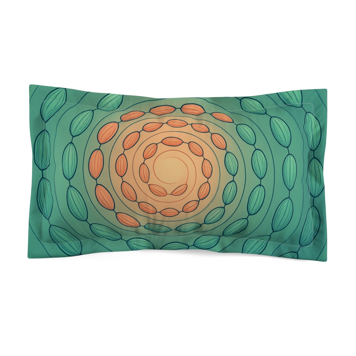 Orbit Seed Spiral Array custom pillows