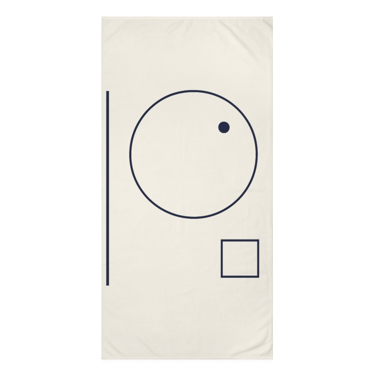 Orbit Window Quartet designer printed towels
