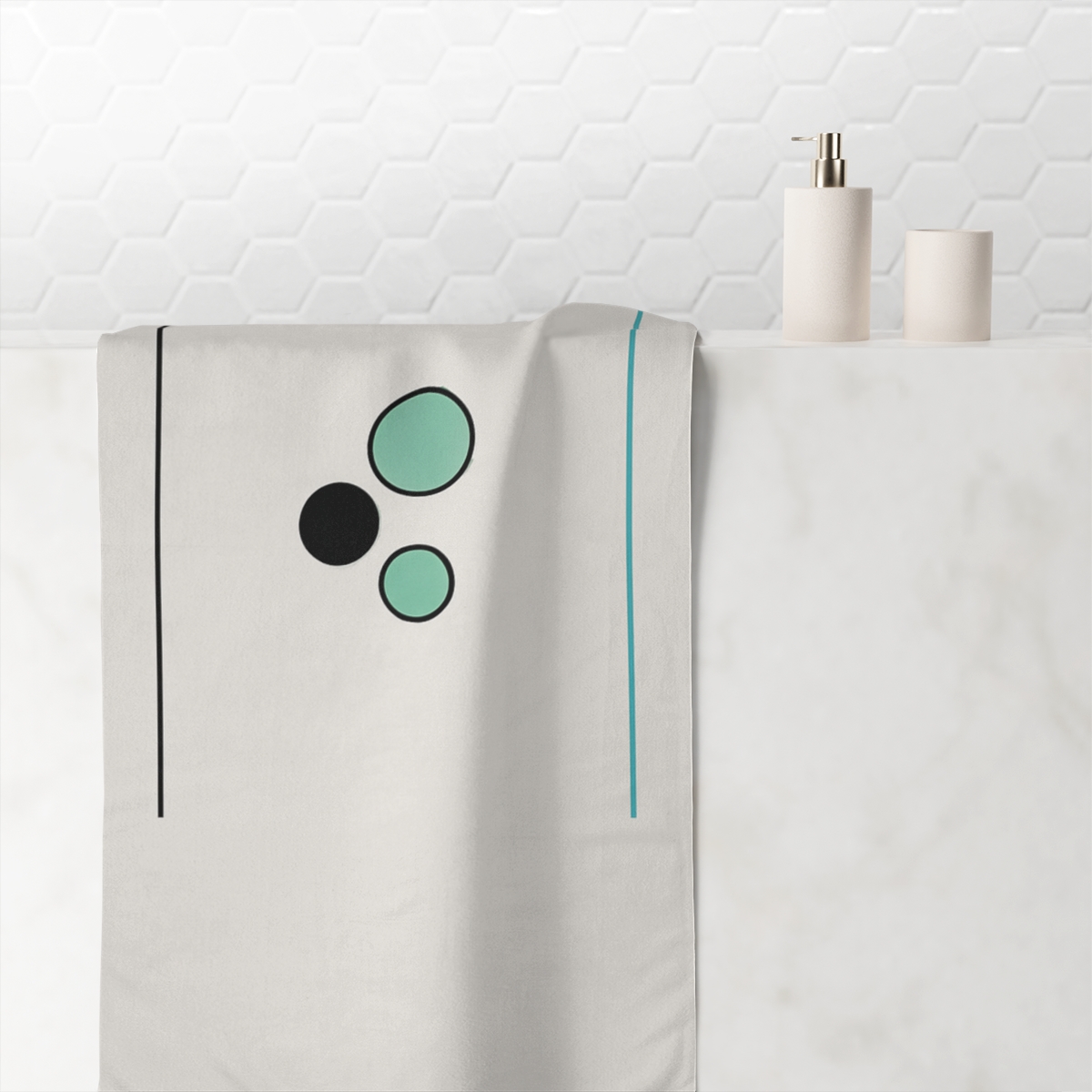 Orbital Bracket Alignment unique gift towels