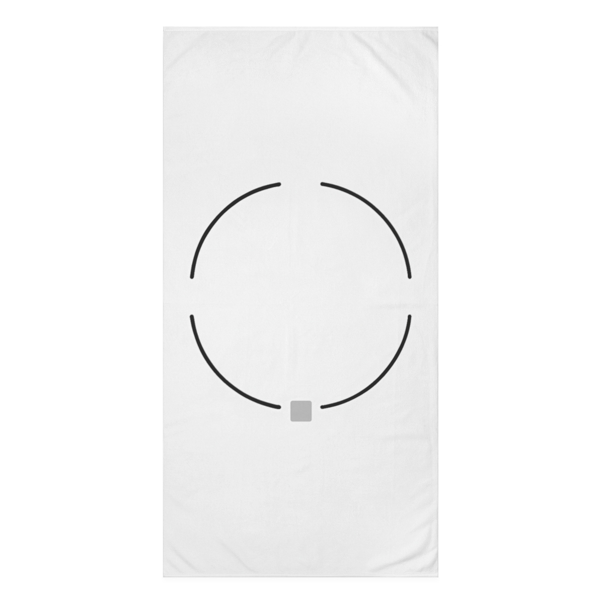 Orbital Brackets Quartet designer printed towels