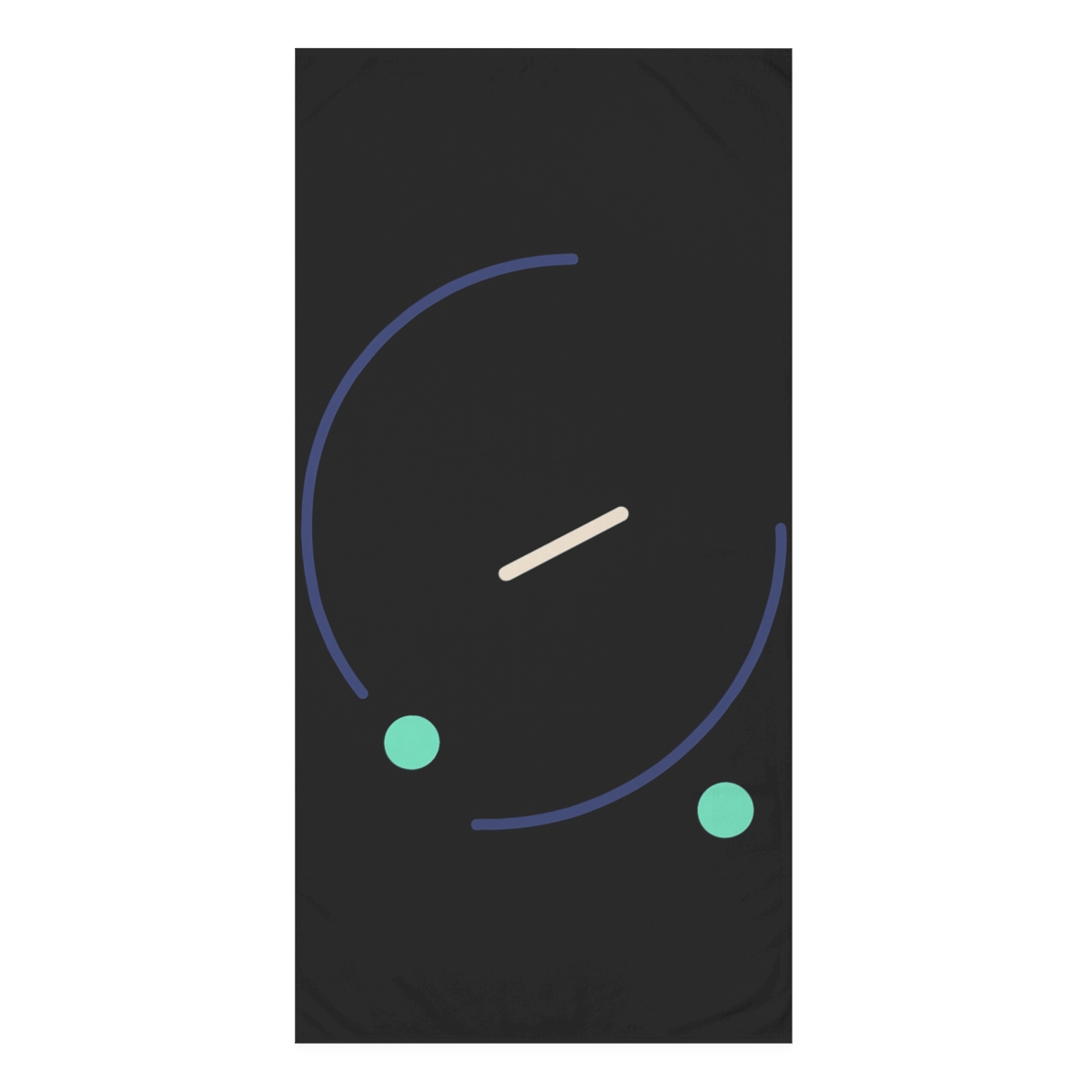 Orbital Gate Quartet personalized bath towels