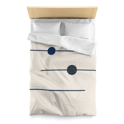 Orbital Line Array stylish duvet covers