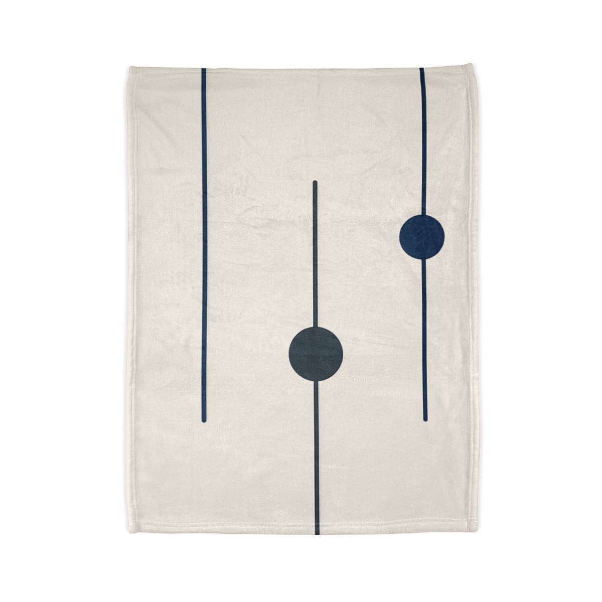 Orbital Line Array soft fleece blankets