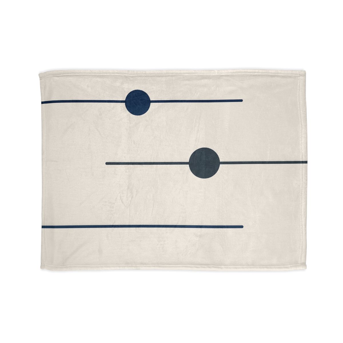 Orbital Line Array soft fleece blankets
