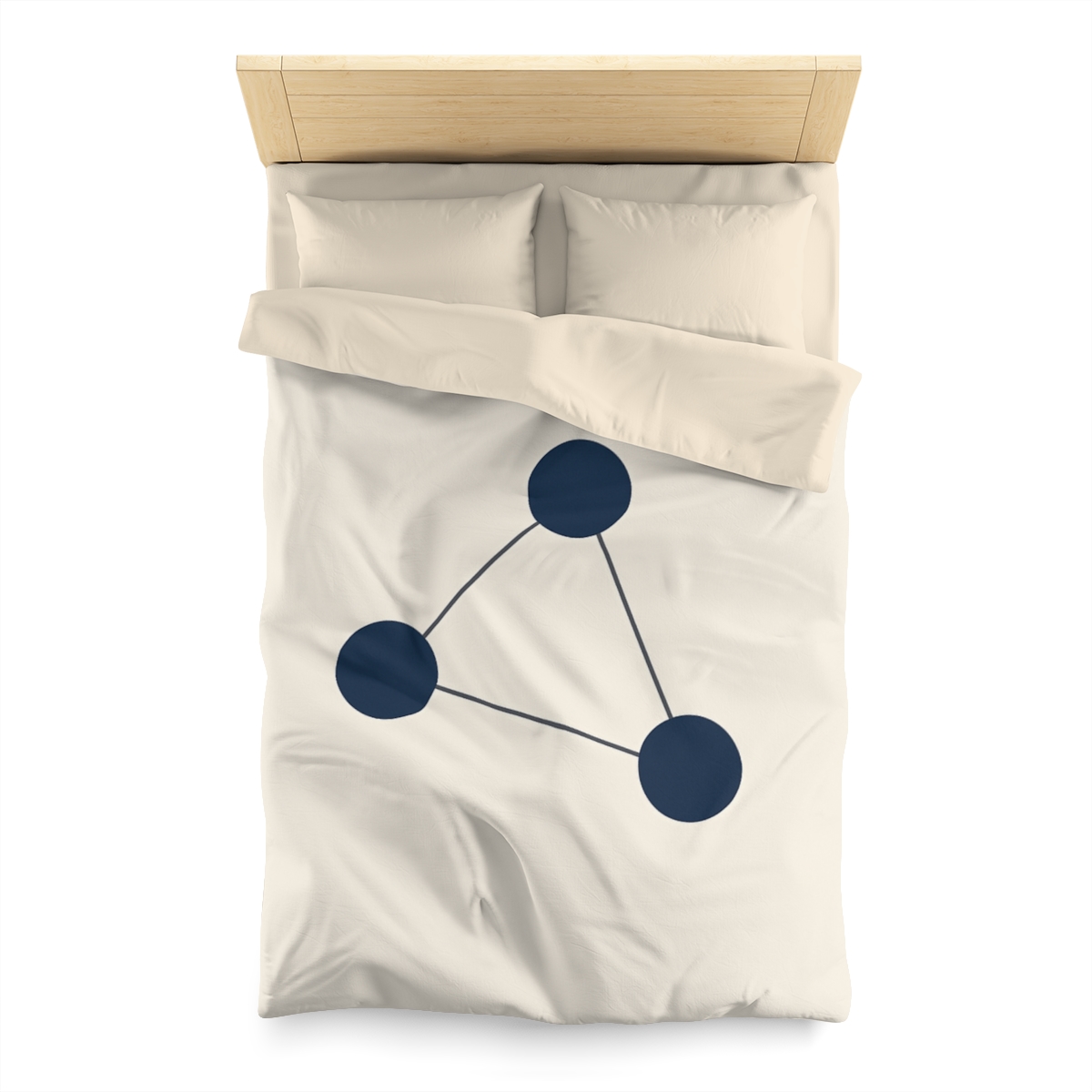 Orbital Line Cluster soft comforter duvets