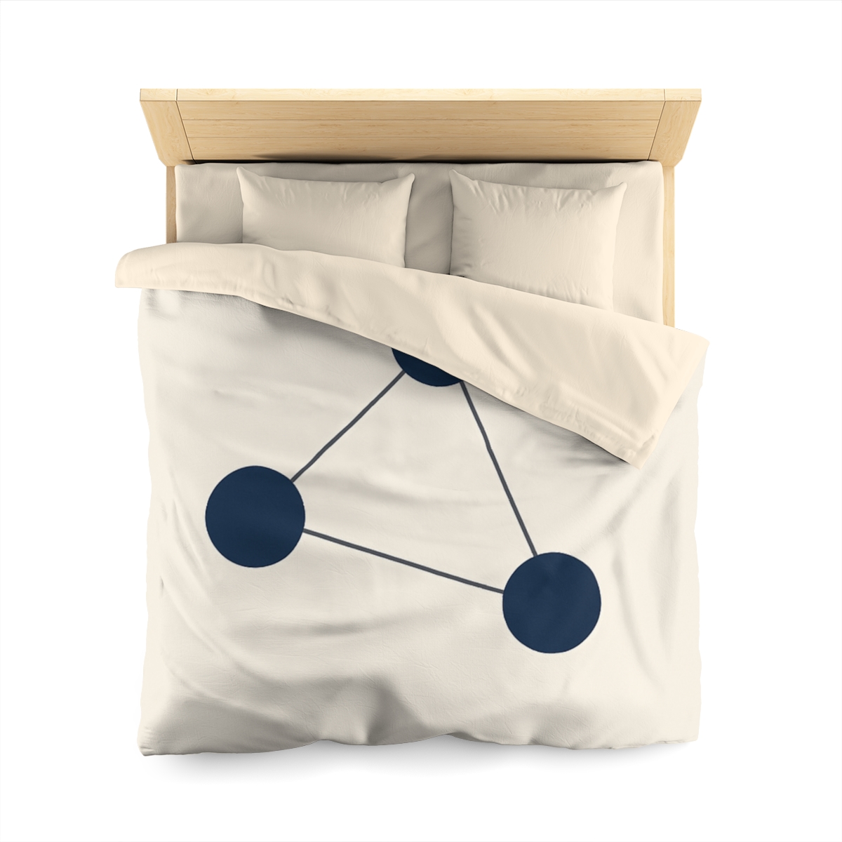 Orbital Line Cluster soft comforter duvets