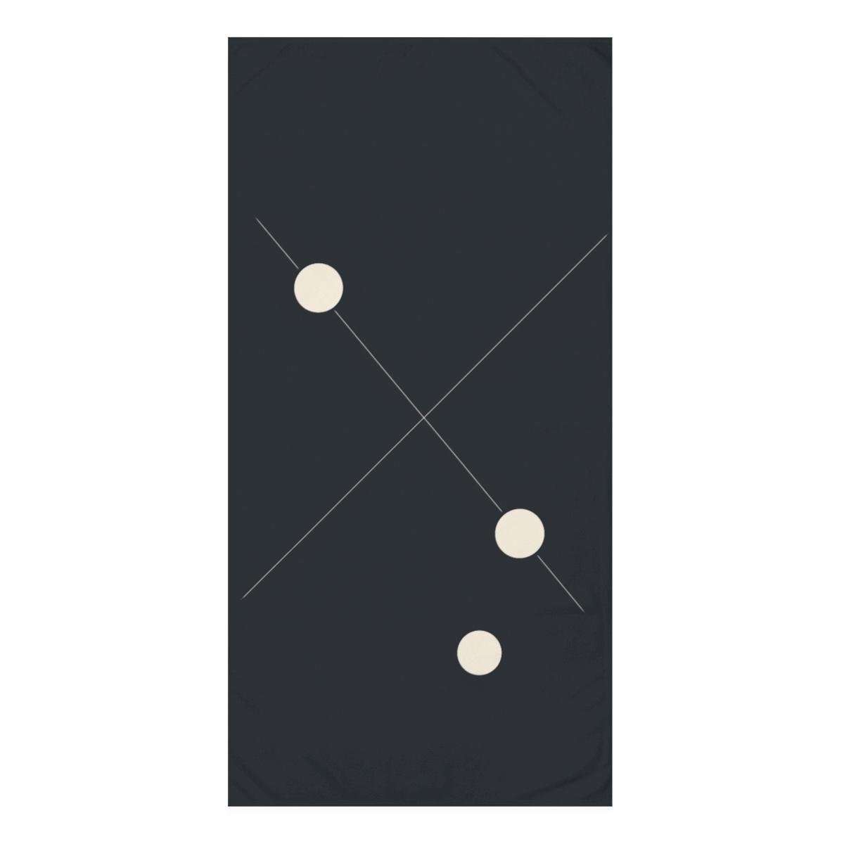 Orbital Line Cluster decorative home towelscustom towels