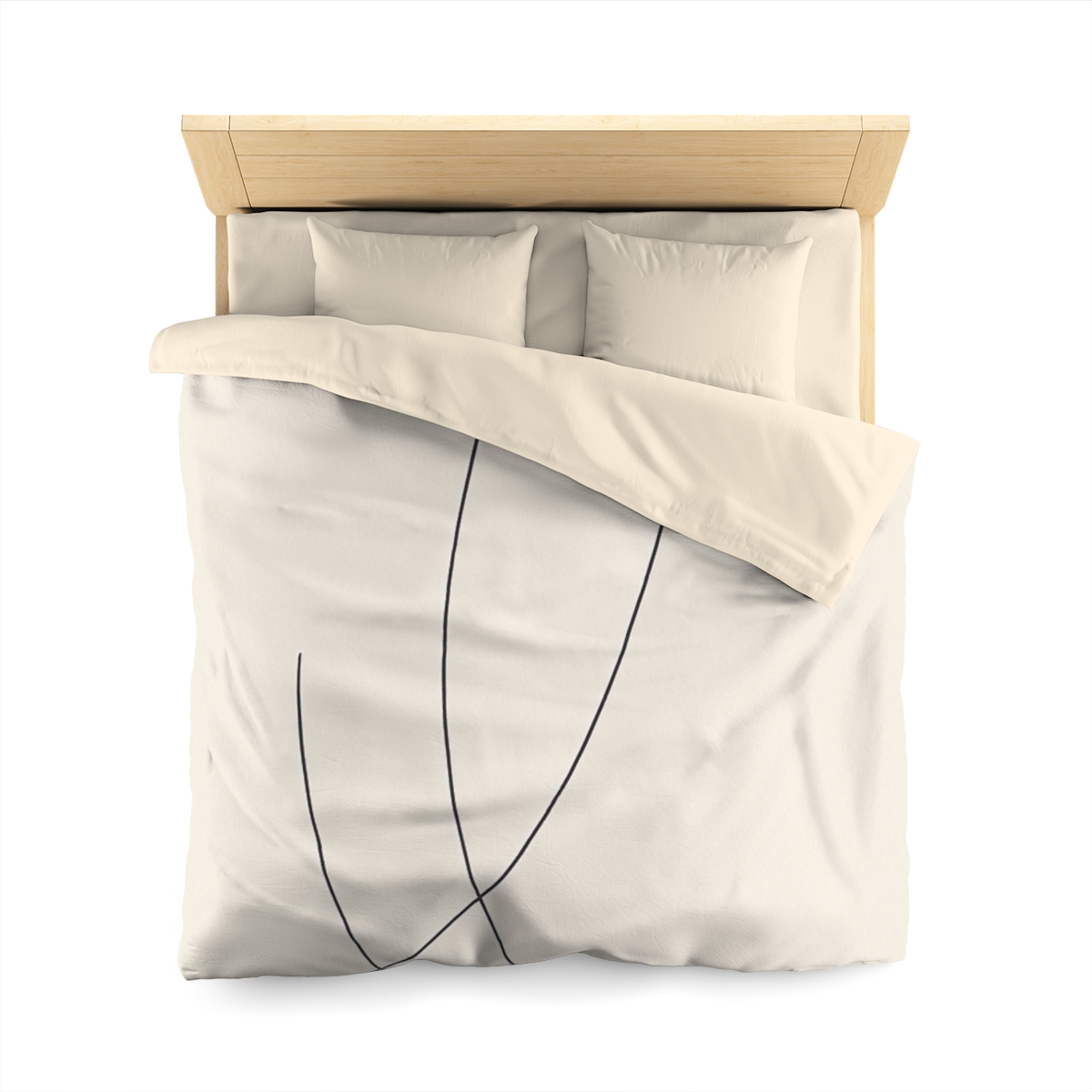 Orbital Line Constellation personalized bedding duvets