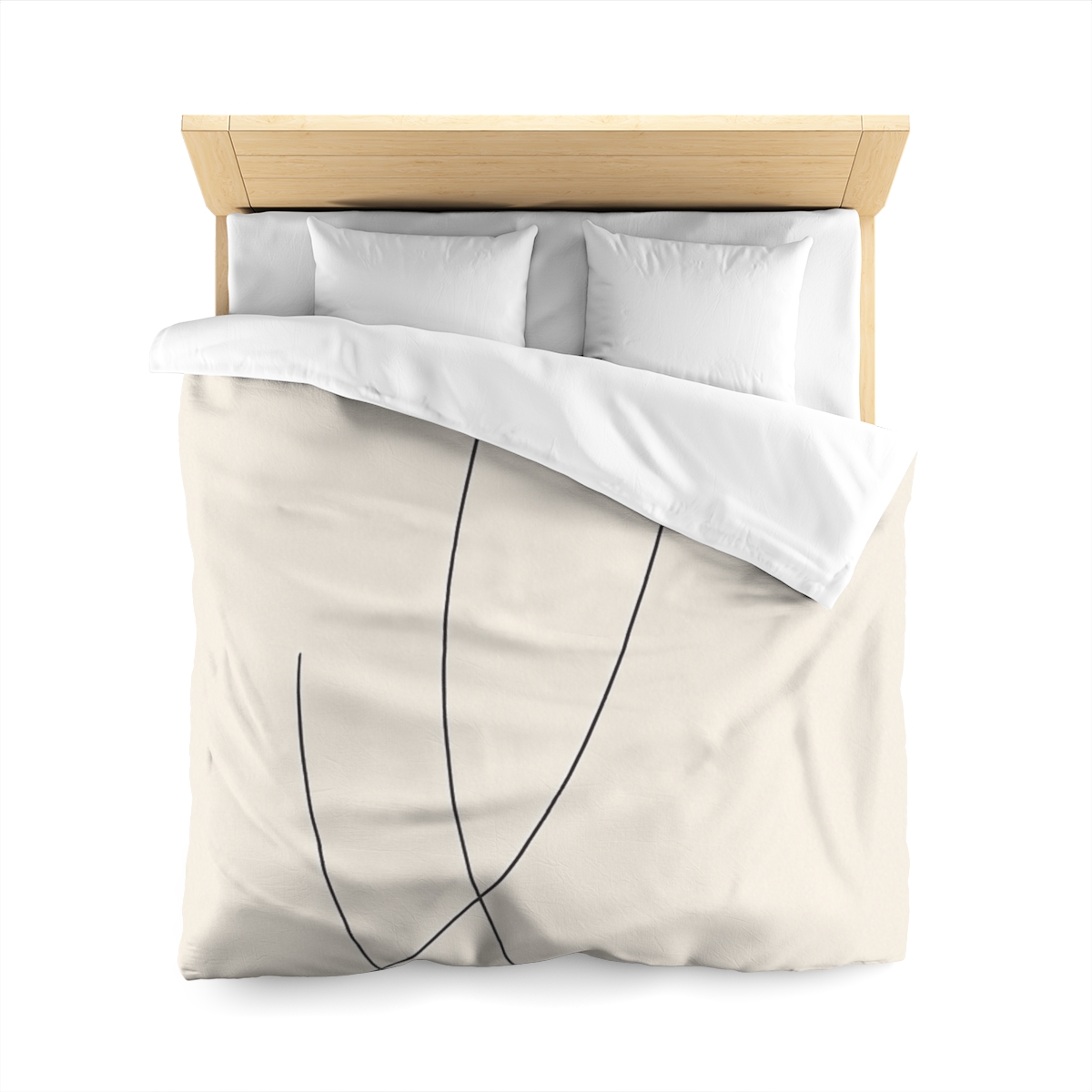 Orbital Line Constellation personalized bedding duvets