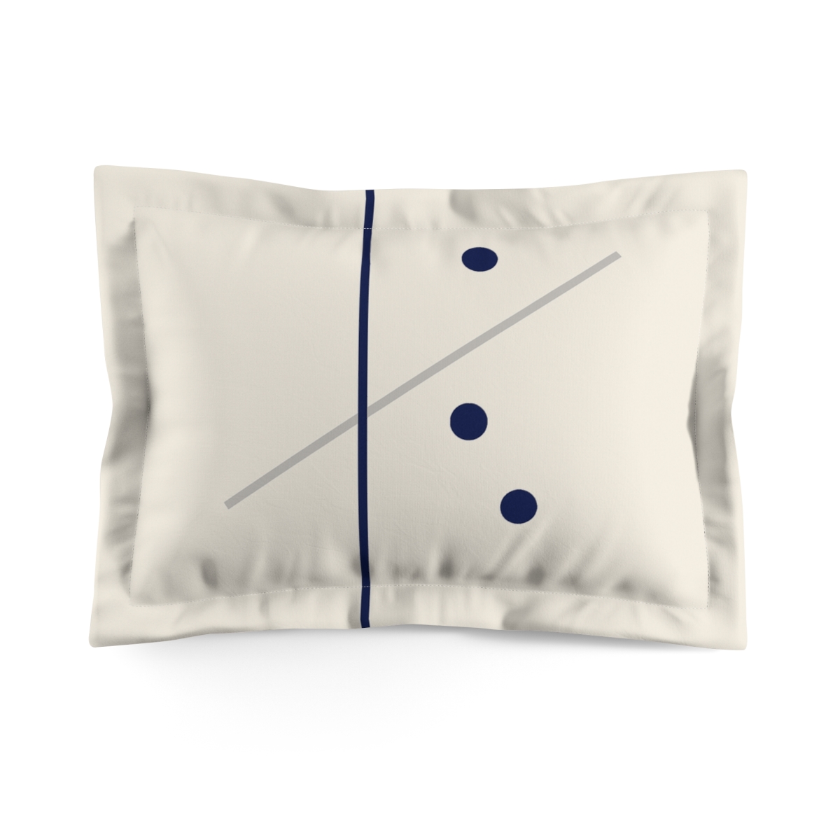 Orbital Line Crossing unique shape pillows