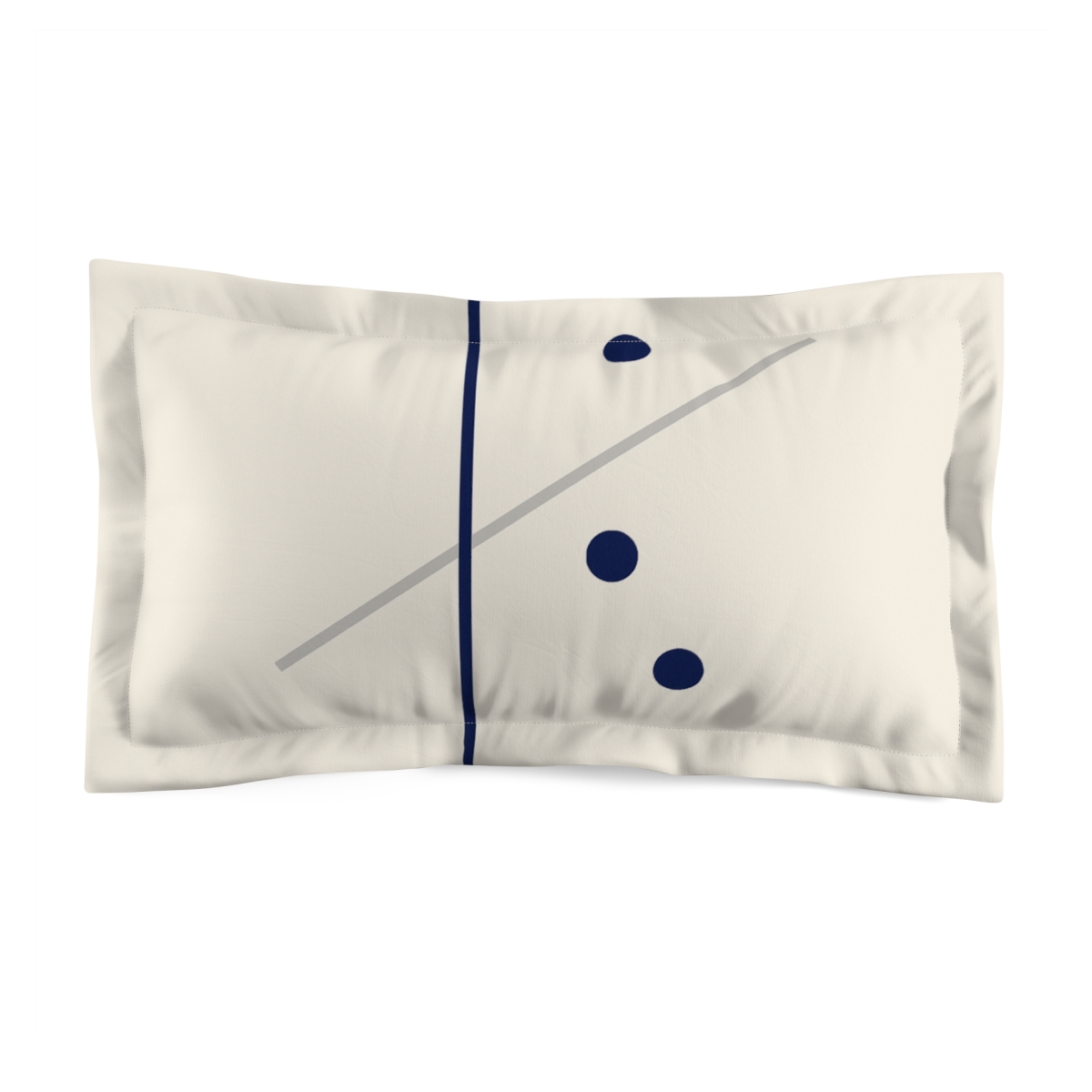 Orbital Line Crossing unique shape pillows