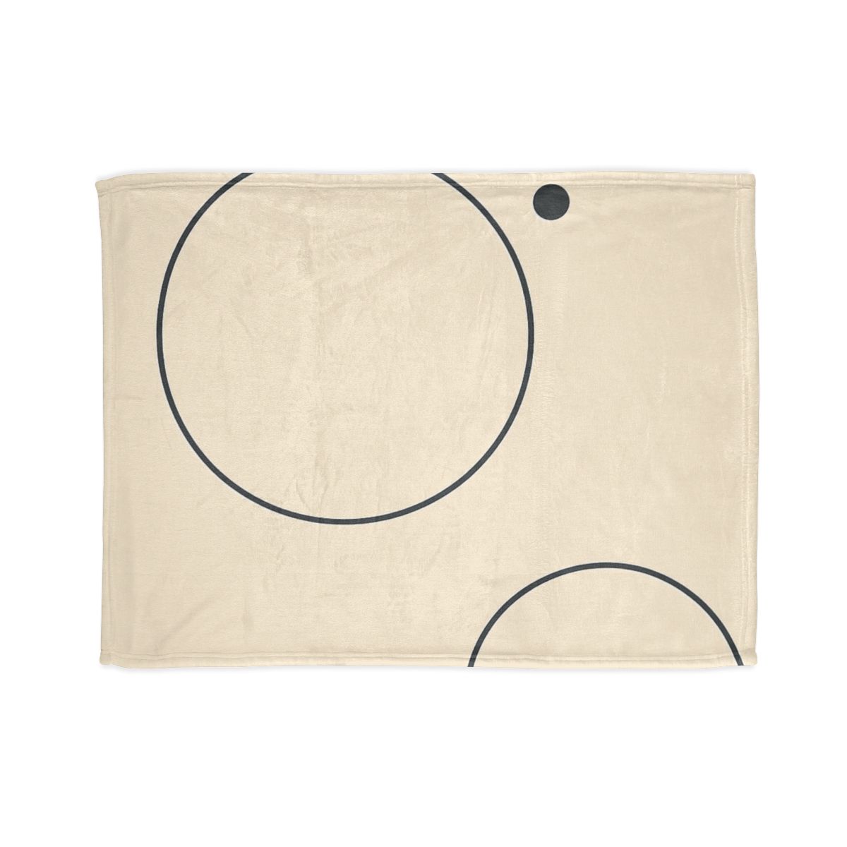 Orbital Offset Ring Quartet personalized cozy blankets