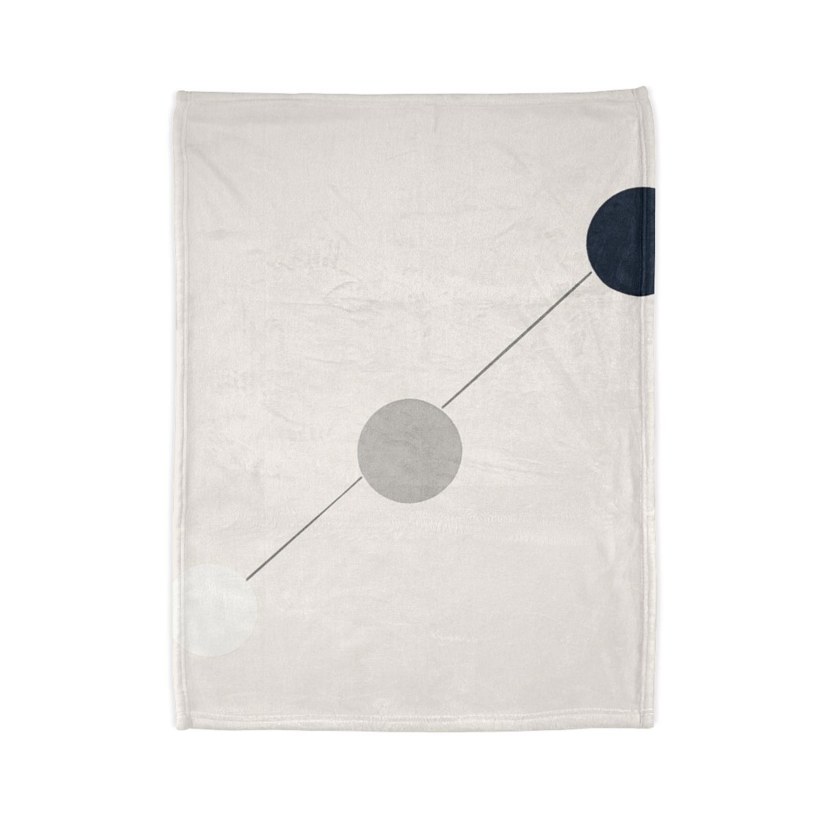 Orbital Triad Alignment decorative home blankets