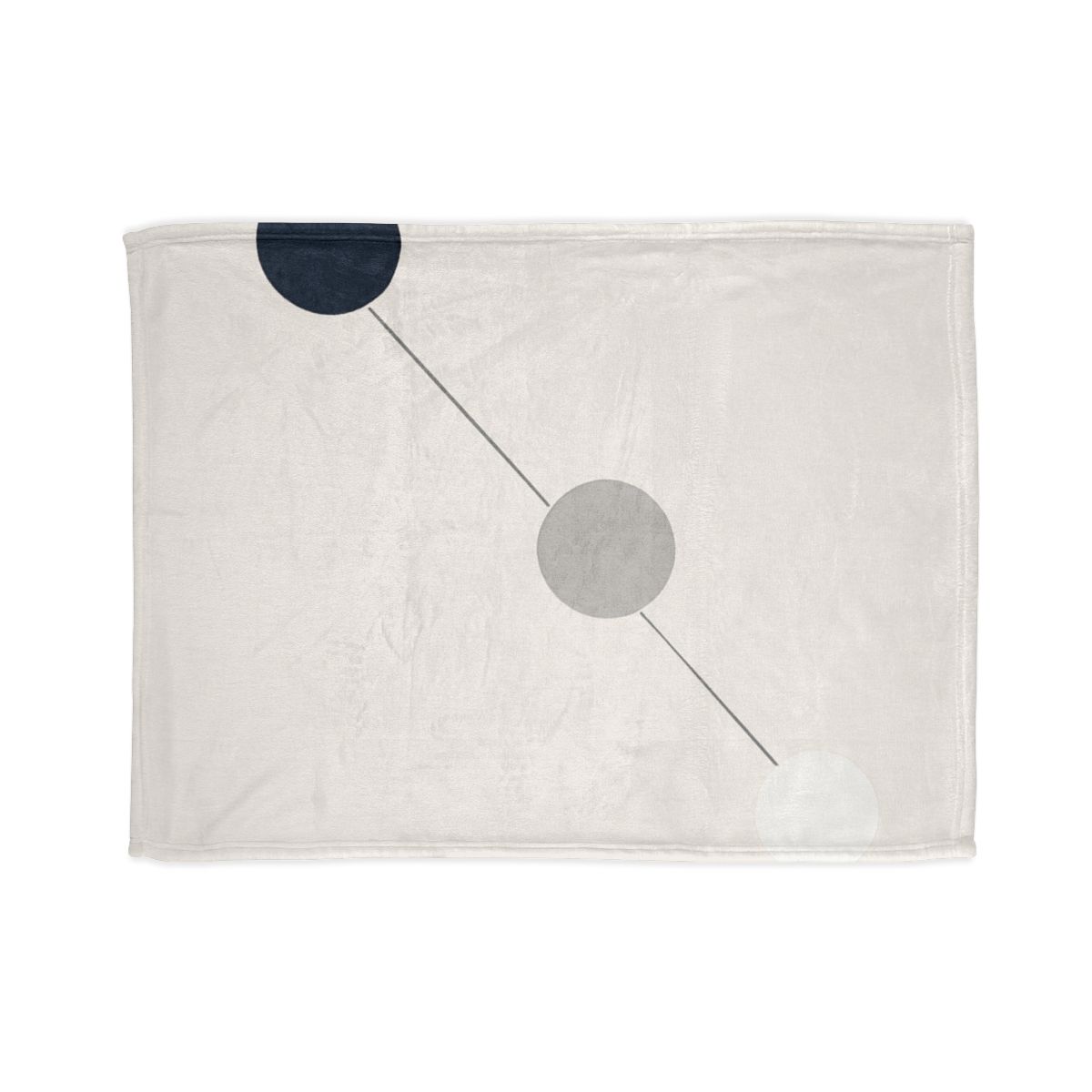 Orbital Triad Alignment decorative home blankets