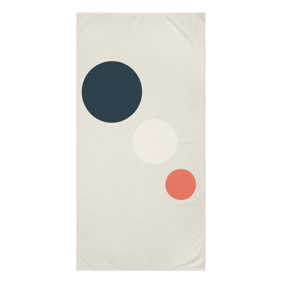 Orbital Triad In Quiet Orbit stylish beach towels
