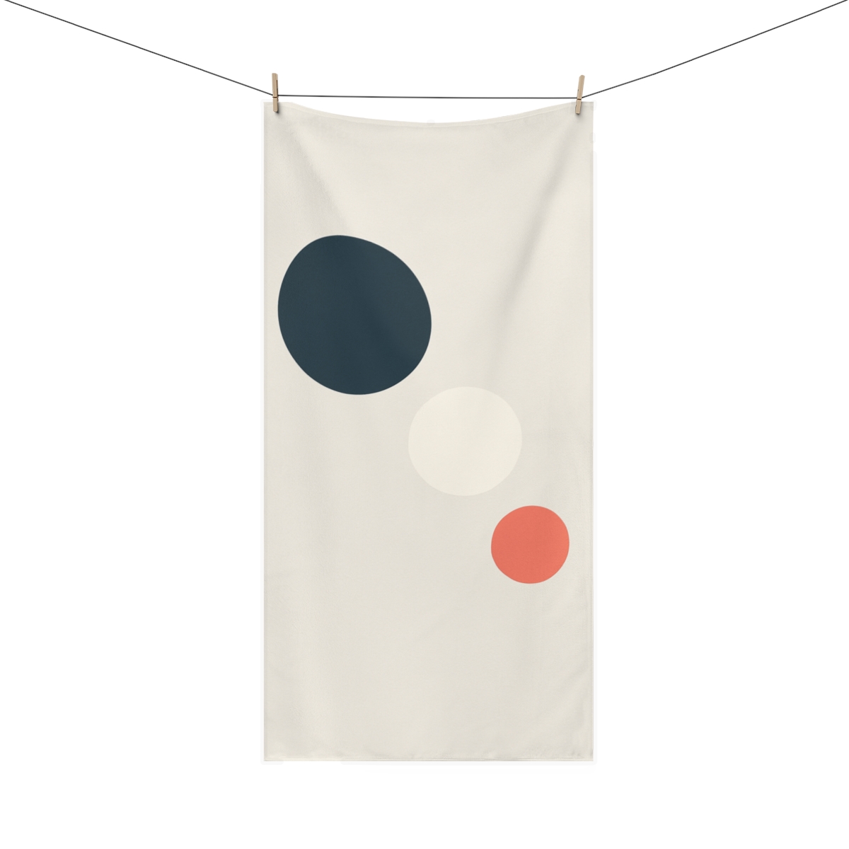 Orbital Triad In Quiet Orbit stylish beach towels