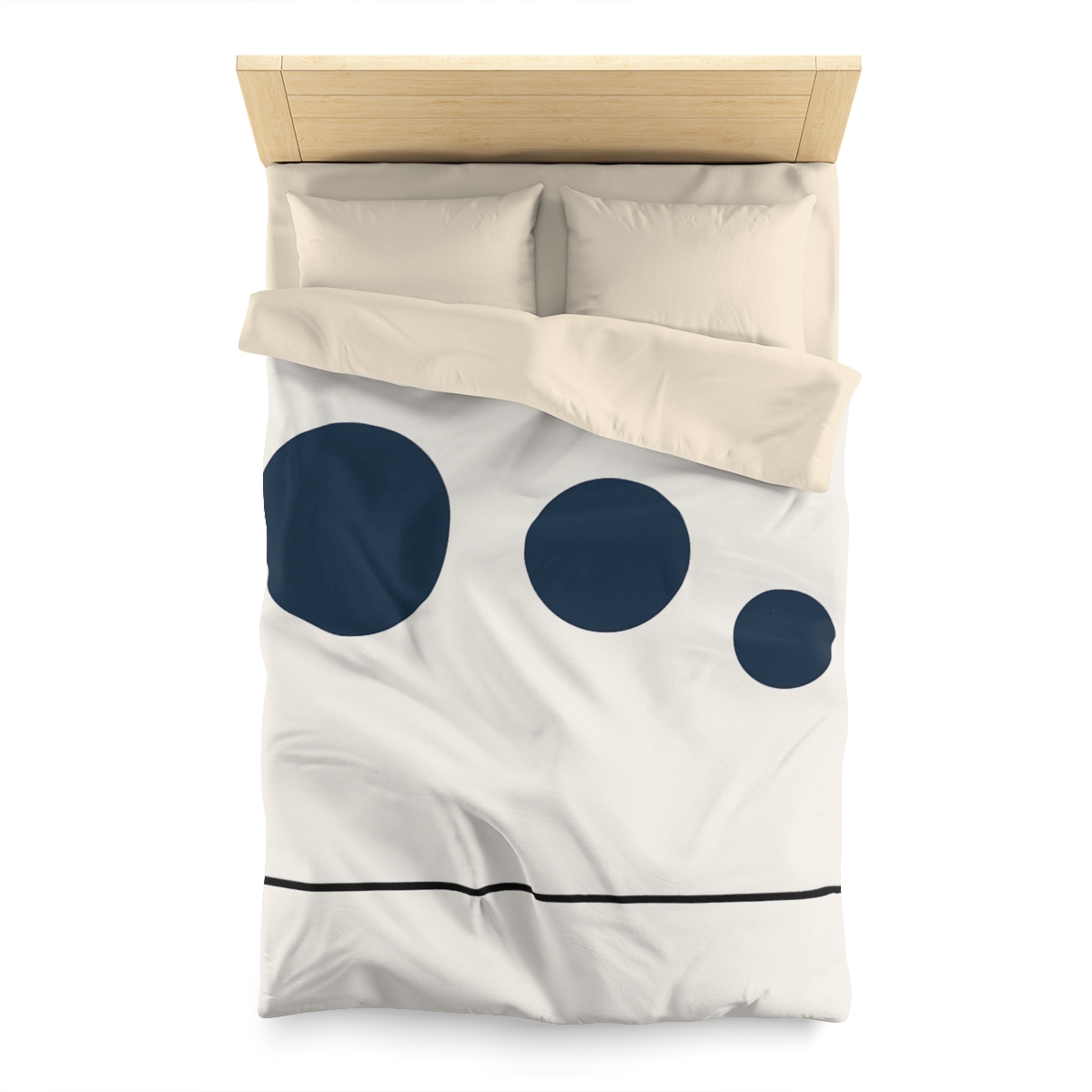 Orbital Triad Over Quiet Line unique patterned duvets