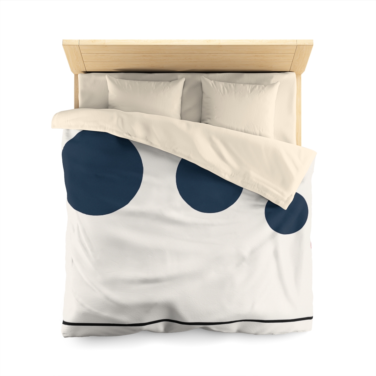 Orbital Triad Over Quiet Line unique patterned duvets