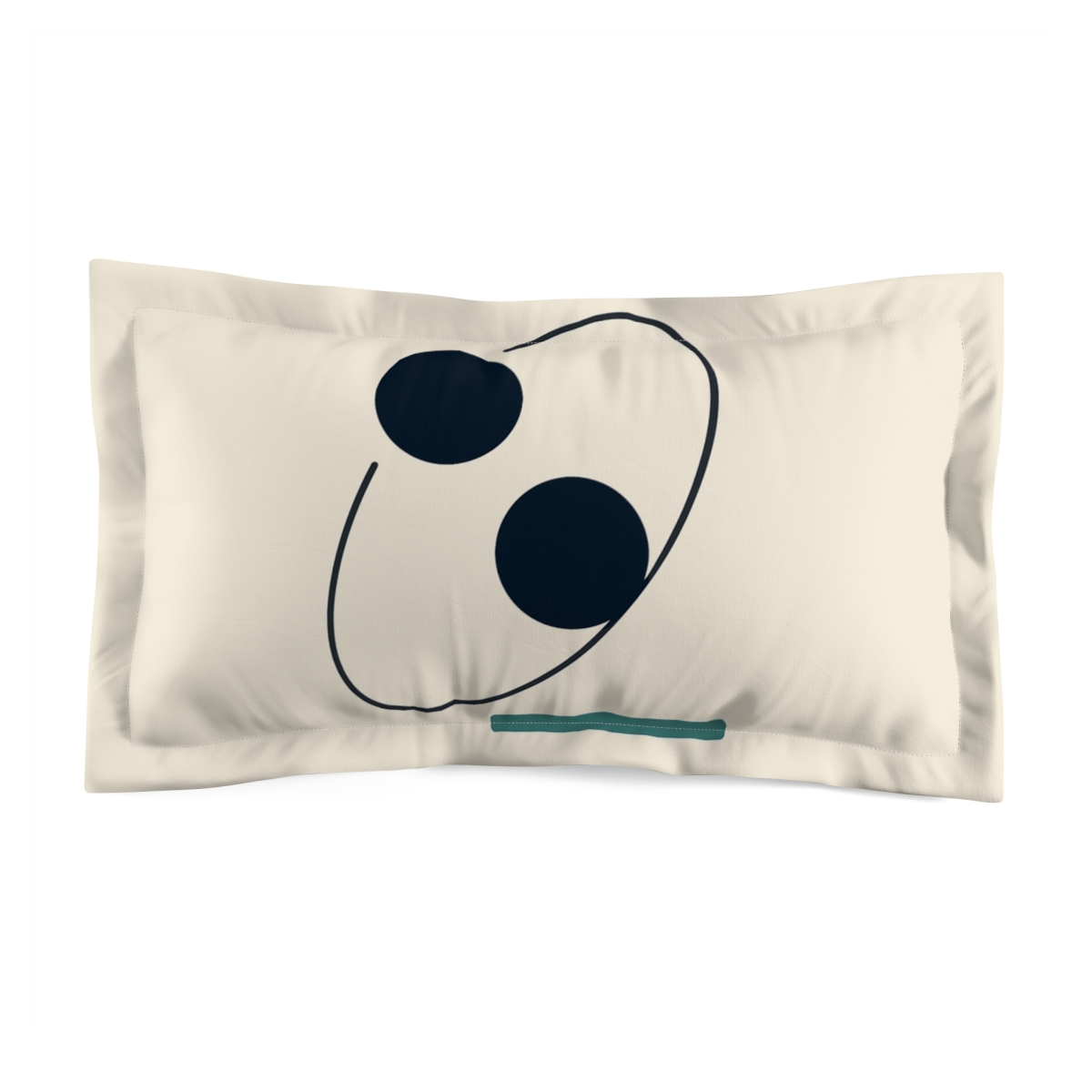 Orbiting Arc And Twin Discs unique shape pillows