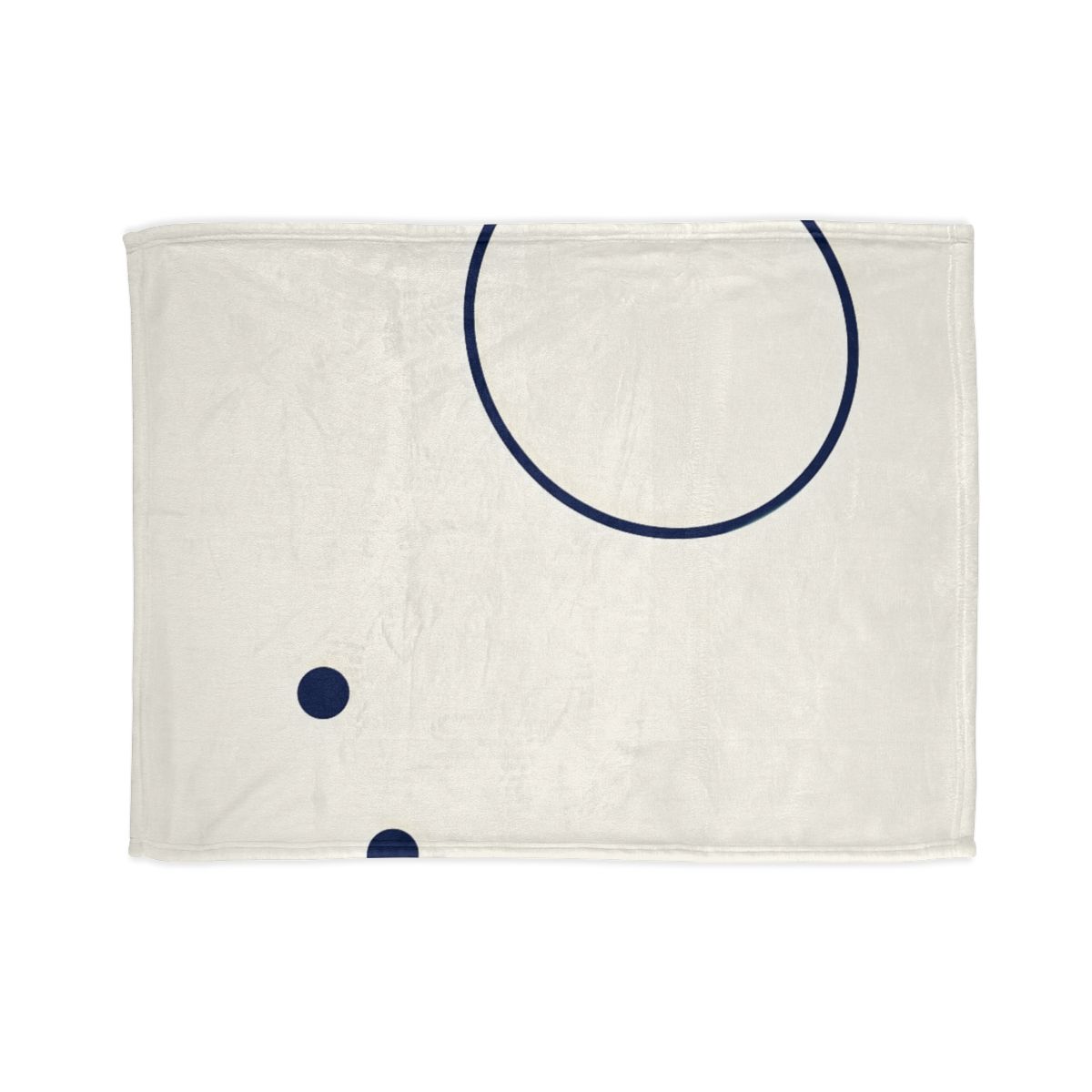 Orbiting Arc And Twin Dots stylish throw blankets