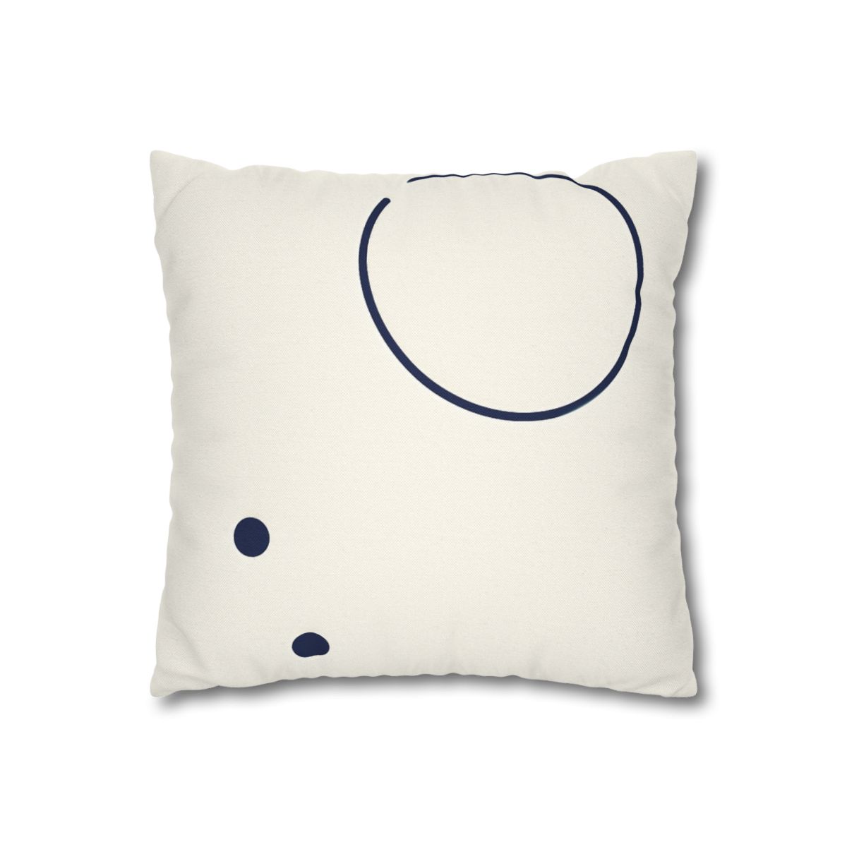 Orbiting Arc And Twin Dots designer print pillow cases