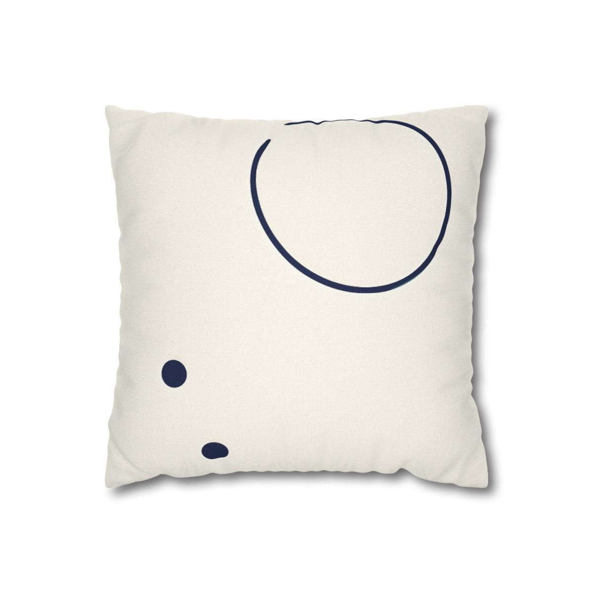 Orbiting Arc And Twin Dots designer print pillow cases