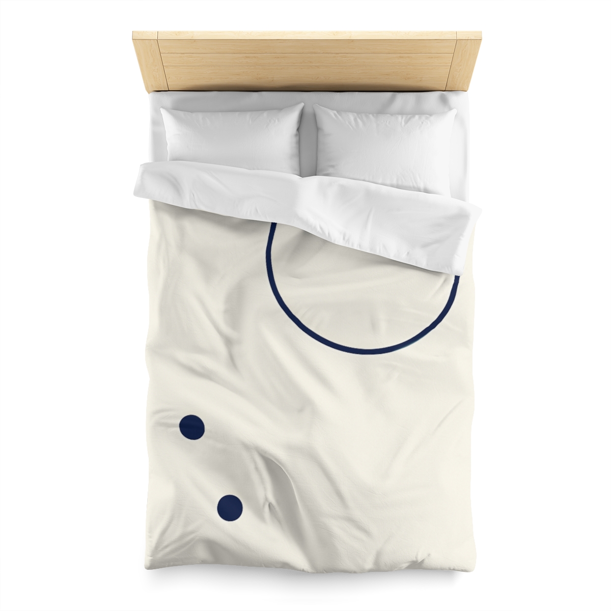 Orbiting Arc And Twin Dots soft comforter duvets