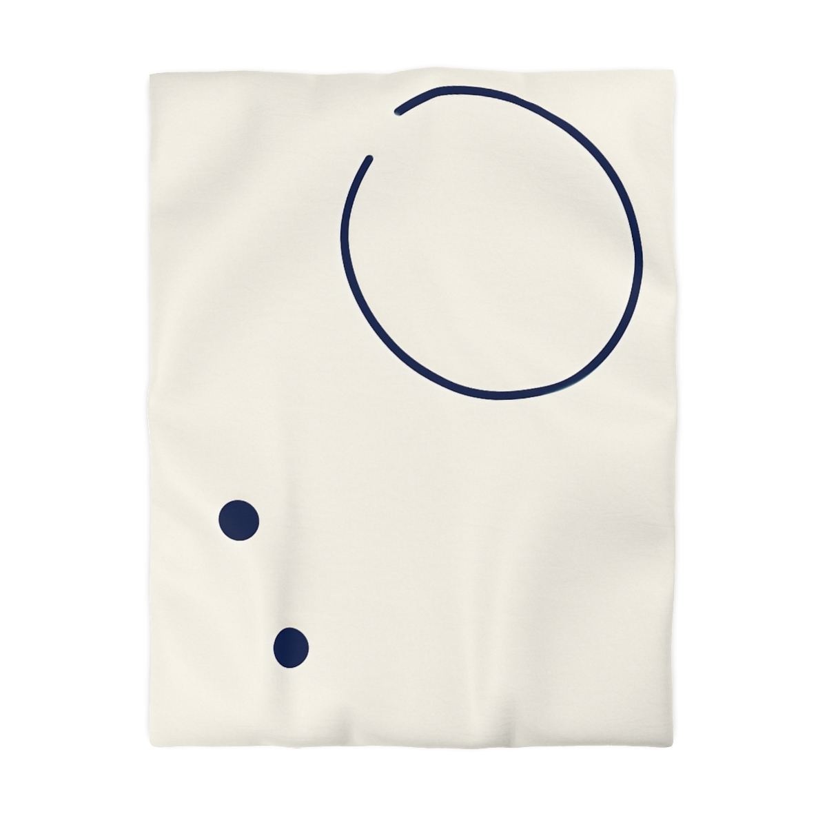 Orbiting Arc And Twin Dots soft comforter duvets