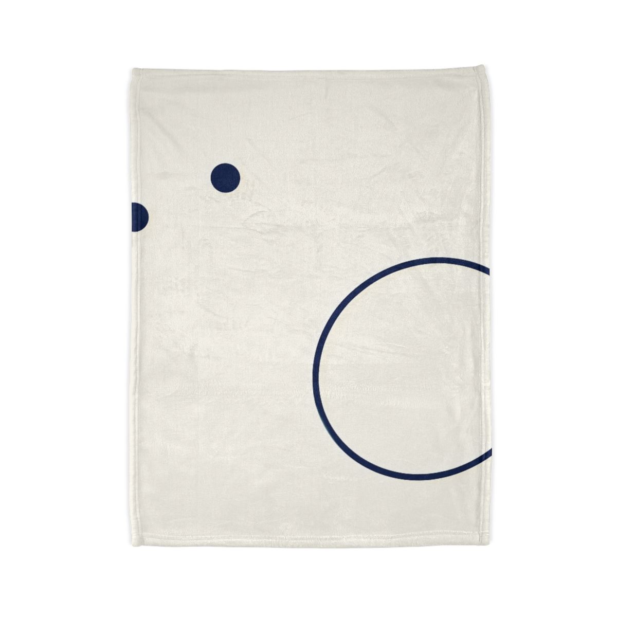 Orbiting Arc And Twin Dots stylish throw blankets