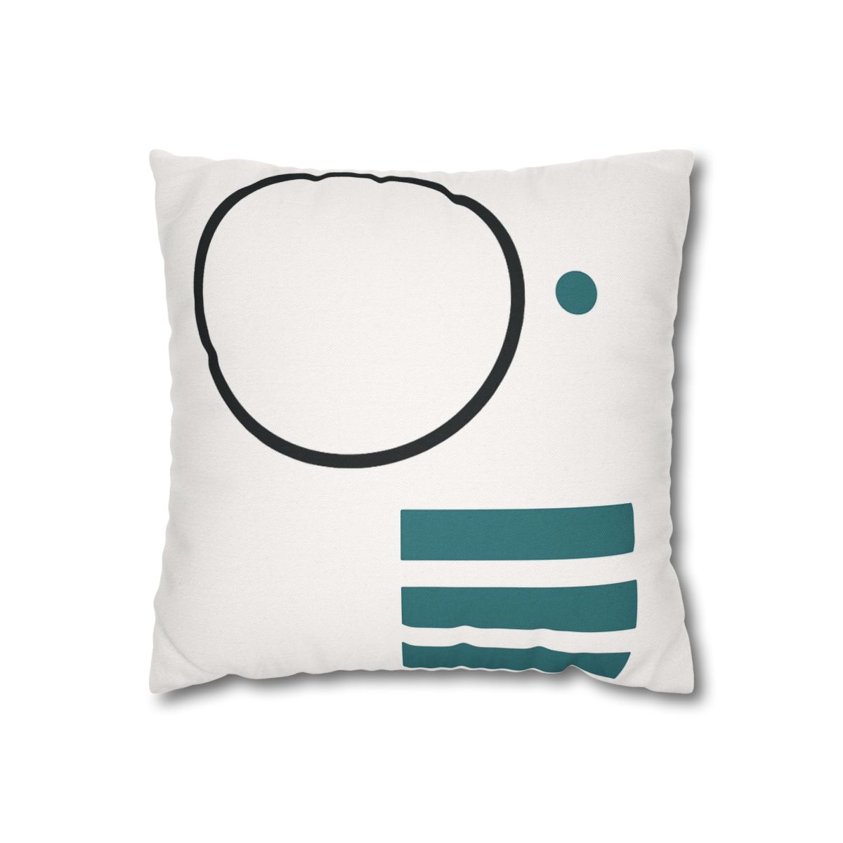Orbiting Bars And Hollow Circle comfortable bedding pillow covers