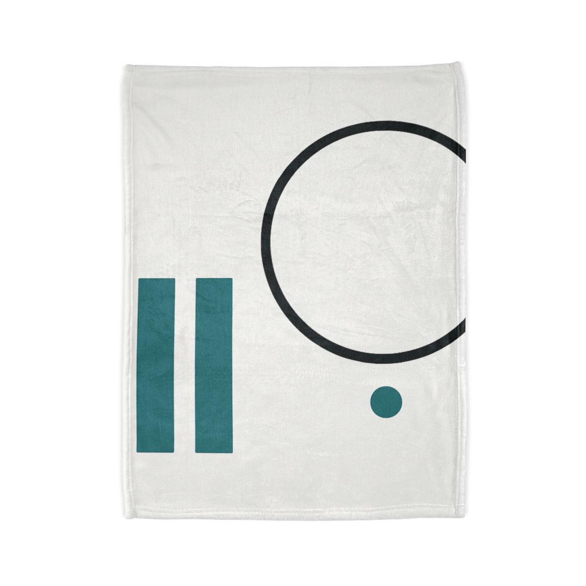 Orbiting Bars And Hollow Circle personalized cozy blankets