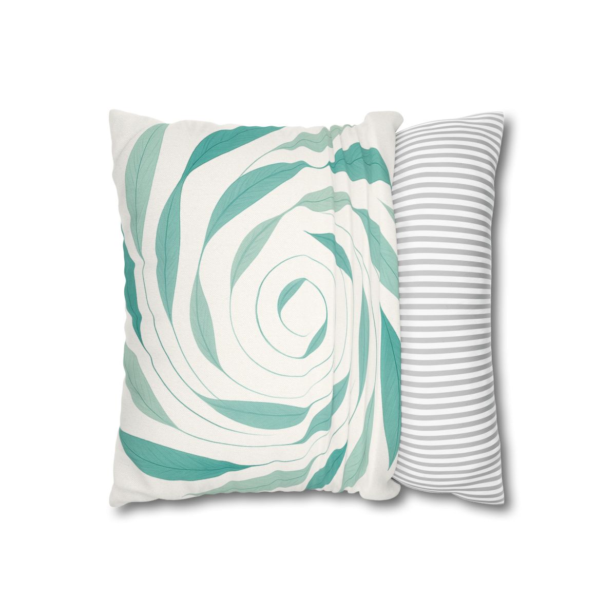 Orbiting Leaf Halo soft cotton pillow cases