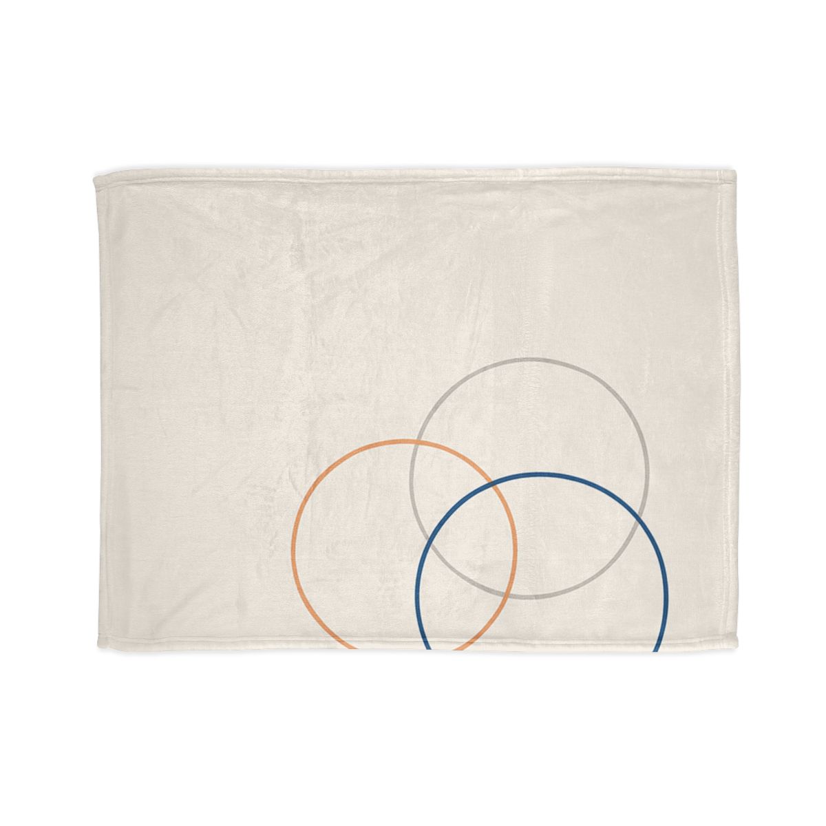 Orbiting Ring Triad trendy patterned blankets