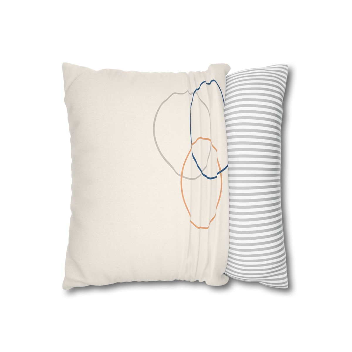 Orbiting Ring Triad trendy patterned pillow cases