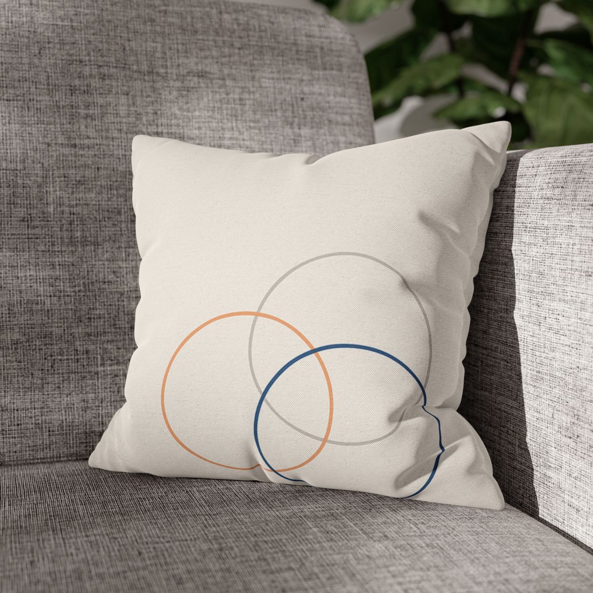 Orbiting Ring Triad trendy patterned pillow cases